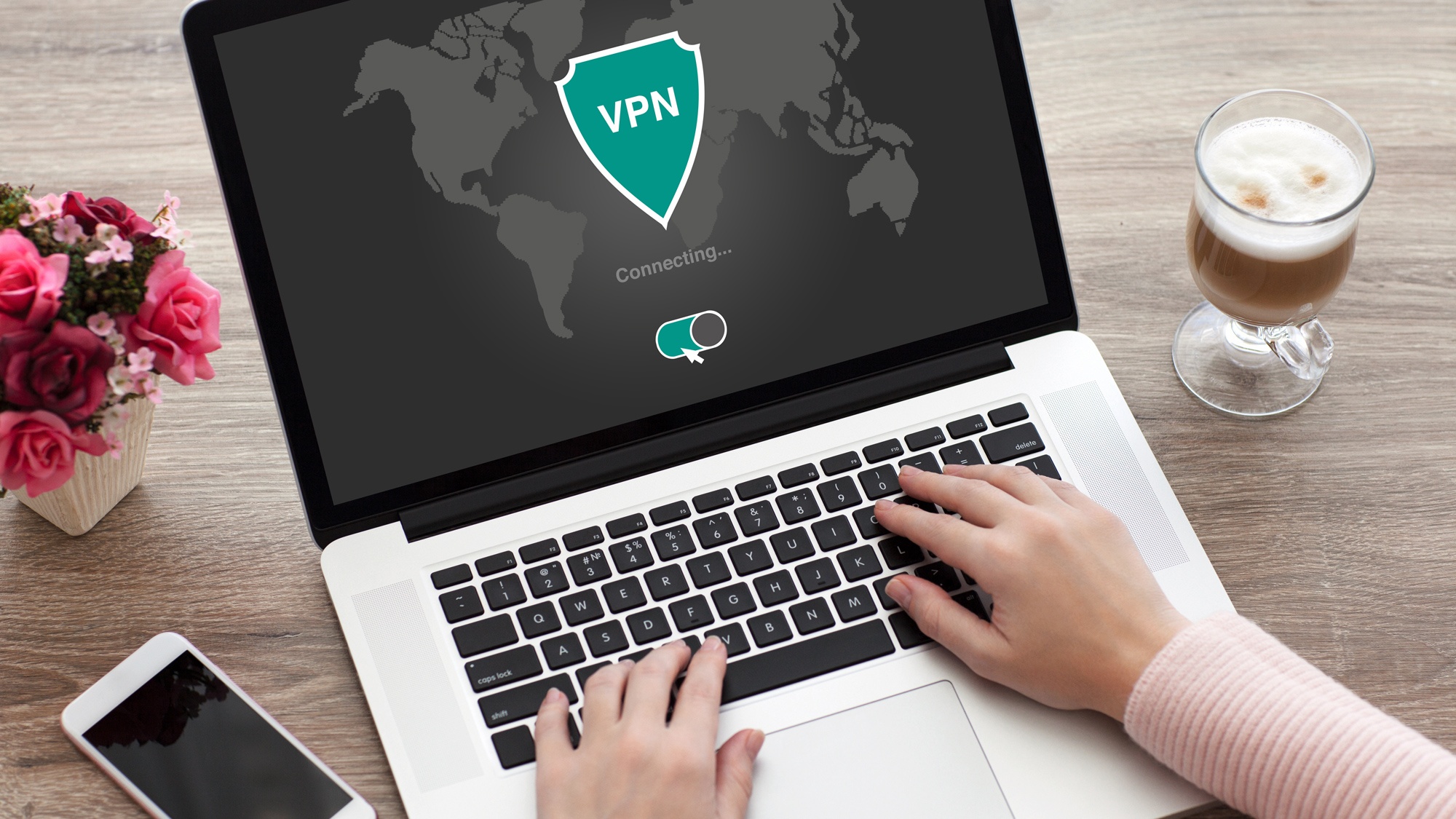 Connecting to VPN sample picture