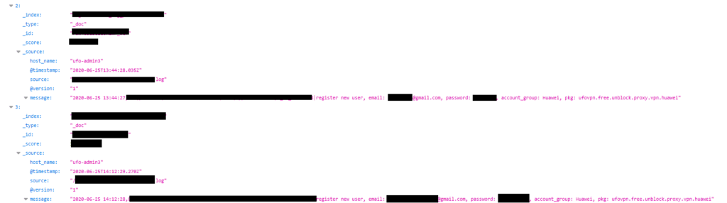 Entries labeled with Huawei data