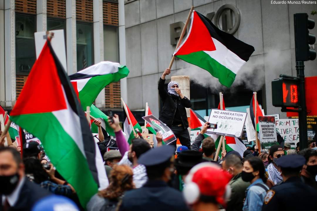 #FreePalestine protest